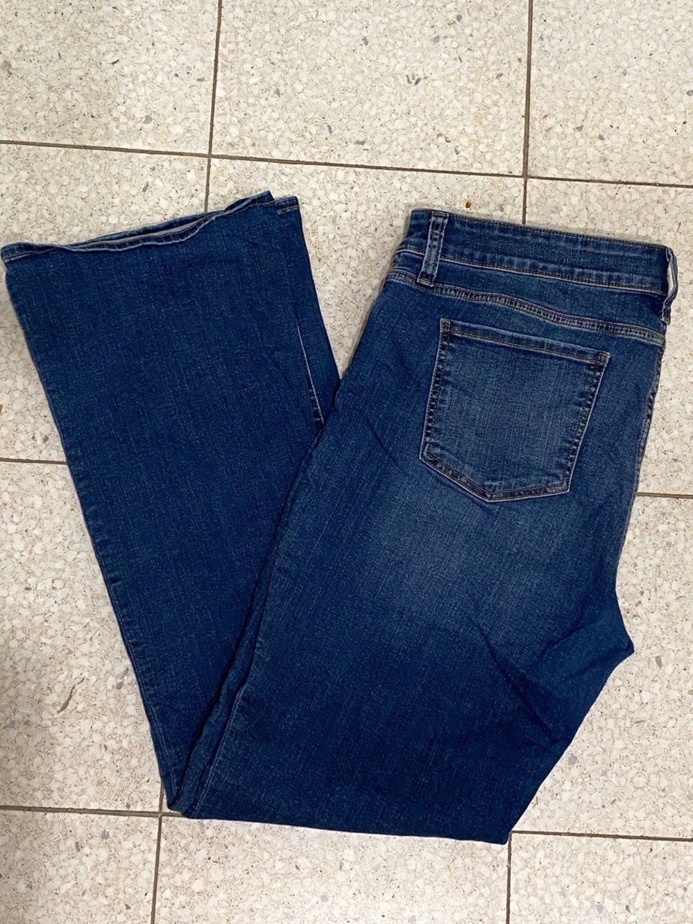 Kut from the Kloth Straight Leg Dark Blue Jeans